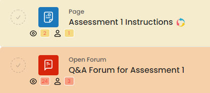 Moodle - Heatmap - Assessment 1 Example